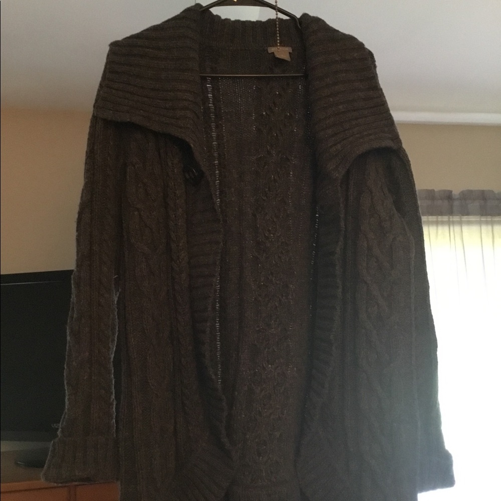 Dark Grey Ann Taylor Sweater